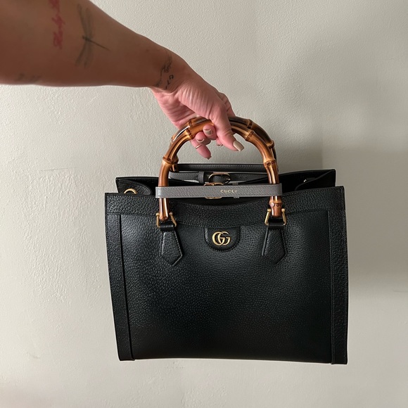 Sold Gucci Diana Small Tote Bag - Picture 3 of 4